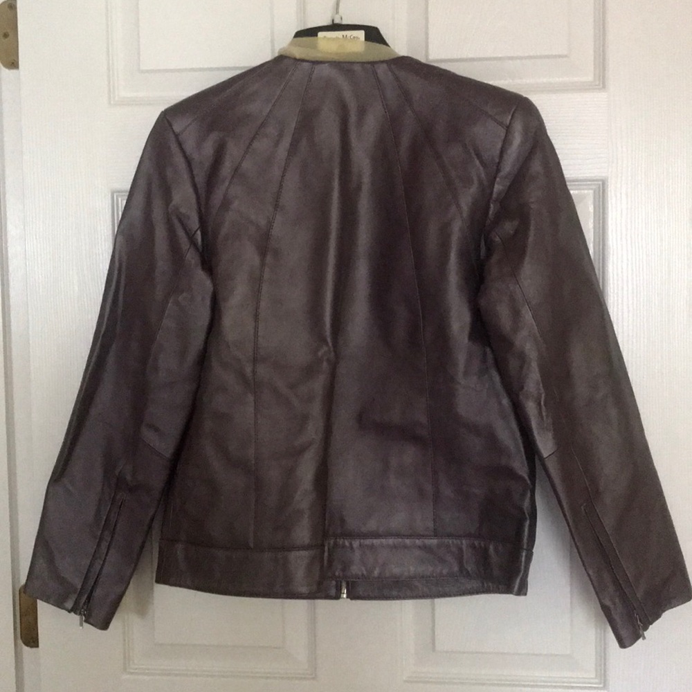 Dialogue Leather Jacket - image 2